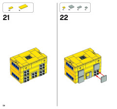LEGO 21101 instructions page 54 – build guide