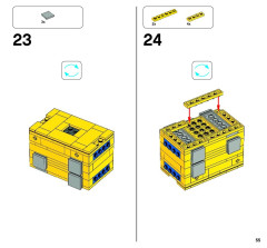 LEGO 21101 instructions page 55 – build guide