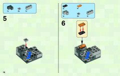 LEGO 21102 instructions page 14 – build guide