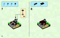 LEGO 21102 instructions page 20 – build guide