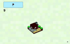 LEGO 21102 instructions page 21 – build guide