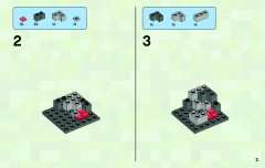 LEGO 21102 instructions page 3 – build guide