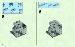 LEGO 21102 instructions page 6 – build guide