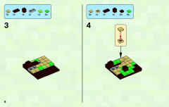 LEGO 21102 instructions page 8 – build guide