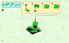 LEGO 21102 instructions page 12 – build guide