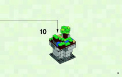 LEGO 21102 instructions page 13 – build guide
