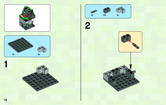 LEGO 21102 instructions page 14 – build guide