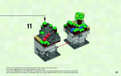 LEGO 21102 instructions page 23 – build guide