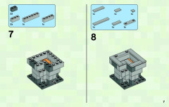 LEGO 21102 instructions page 7 – build guide