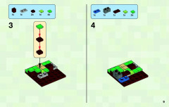 LEGO 21102 instructions page 9 – build guide