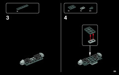 LEGO 21103 instructions page 85 – build guide