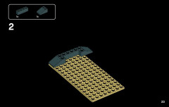 LEGO 21104 instructions page 23 – build guide