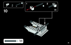 LEGO 21104 instructions page 35 – build guide