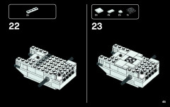 LEGO 21104 instructions page 45 – build guide