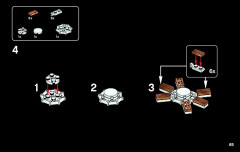 LEGO 21104 instructions page 65 – build guide