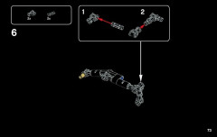 LEGO 21104 instructions page 73 – build guide