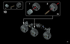 LEGO 21104 instructions page 77 – build guide