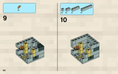 LEGO 21105 instructions page 22 – build guide