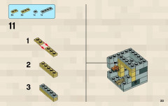 LEGO 21105 instructions page 23 – build guide