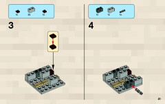 LEGO 21105 instructions page 21 – build guide