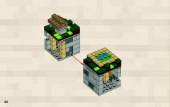 LEGO 21105 instructions page 30 – build guide