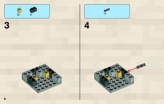LEGO 21105 instructions page 8 – build guide