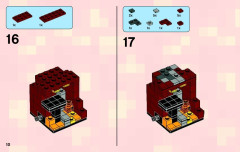 LEGO 21106 instructions page 10 – build guide