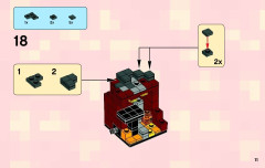 LEGO 21106 instructions page 11 – build guide