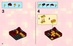 LEGO 21106 instructions page 14 – build guide