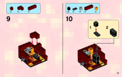 LEGO 21106 instructions page 17 – build guide