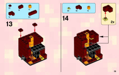 LEGO 21106 instructions page 19 – build guide