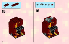LEGO 21106 instructions page 20 – build guide