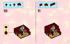 LEGO 21106 instructions page 7 – build guide