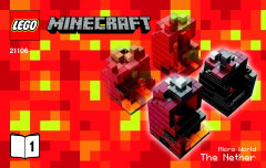 LEGO 21106 instructions page 1 – build guide