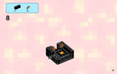 LEGO 21106 instructions page 13 – build guide