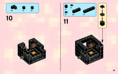 LEGO 21106 instructions page 15 – build guide