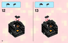 LEGO 21106 instructions page 16 – build guide