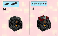 LEGO 21106 instructions page 17 – build guide