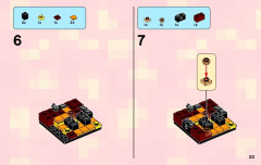 LEGO 21106 instructions page 23 – build guide