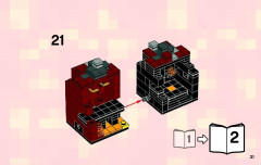LEGO 21106 instructions page 31 – build guide