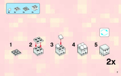 LEGO 21106 instructions page 7 – build guide