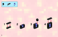 LEGO 21106 instructions page 8 – build guide