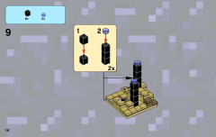 LEGO 21107 instructions page 14 – build guide