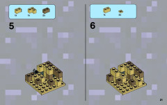 LEGO 21107 instructions page 21 – build guide