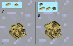 LEGO 21107 instructions page 22 – build guide