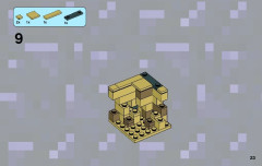 LEGO 21107 instructions page 23 – build guide