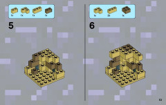 LEGO 21107 instructions page 13 – build guide