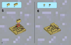 LEGO 21107 instructions page 8 – build guide