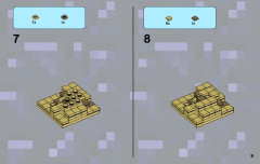 LEGO 21107 instructions page 9 – build guide