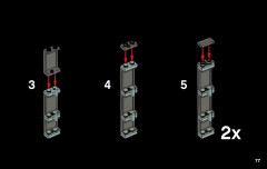 LEGO 21108 instructions page 77 – build guide
